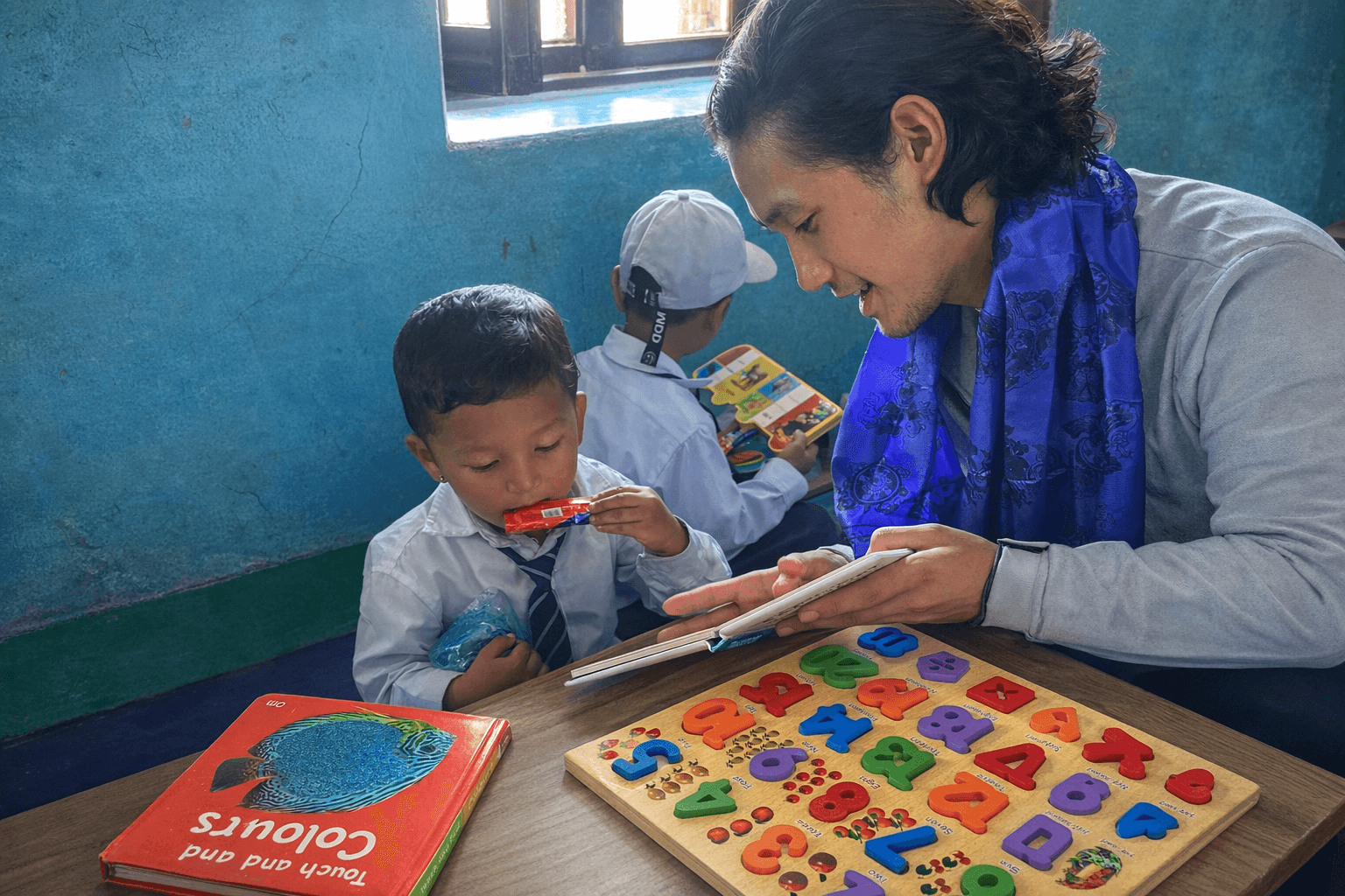 Community learning session